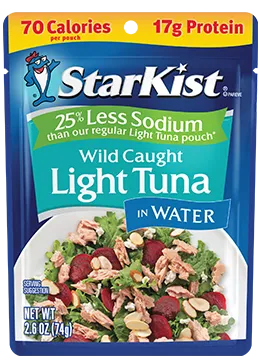 Light Tuna in Water 25% Less Sodium
